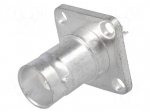 Socket | BNC | female | straight | 50&Omega; | soldering | teflon