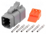 Connector: wire-wire | ATM | plug | female | Size: 20 | 22AWG&divide;16AWG | 7.5A