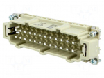 Connector: rectangular | male | Han E | PIN: 24 | 24+PE | size 24B | 16A