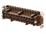 Connector: rectangular | female | 180 &deg;C | 24+PE | size 104.27 | 16A