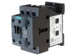 Contactor: 3-pole | NO x3 | Auxiliary contacts: NO + NC | 230VAC | 17A