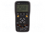 Digital multimeter | LCD (5999),bargraph | 3x/s | -20&divide;1000&deg;C