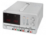 Power supply: programmable laboratory | linear | Channels: 3 | 0&divide;5A