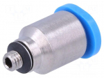 Push-in fitting | straight | Input thread: M3 | -0.95&divide;6bar | 4mm