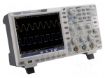Oscilloscope: digital | Ch: 2 | 100MHz | 1Gsps | 40Mpts | LCD TFT 8"