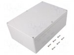 Enclosure: multipurpose | X: 160mm | Y: 240mm | Z: 90mm | polycarbonate