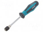 Screwdriver handle | HEX 1/4" | Holder: C6,3mm | 197mm