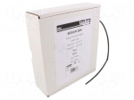 Heat shrink sleeve | glueless | 2: 1 | 2.4mm | L: 10m | black
