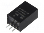 Converter: DC/DC | 12W | Uin: 16&divide;32VDC | Uout: 12VDC | Iout: 1A | SIP3 | PCB