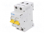 Circuit breaker | 230/400VAC | 250VDC | Inom: 25A | Poles: 2 | Charact: C