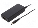 Power supply: switching | 12VDC | 2.5A | Out: 5,5/2,1 | 30W | 80&divide;264VAC
