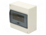 Enclosure: for modular components | IP40 | No.of mod: 8 | IC2