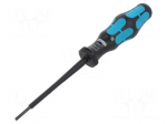 Screwdriver: insulated | slot | 2.5x0.4mm | Blade length: 80mm