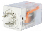 Relay: electromagnetic | DPDT | Ucoil: 110VAC | Icontacts max: 20A