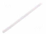 Hole and edge shield | polyamide | L: 30.5m | natural | H: 3.6mm