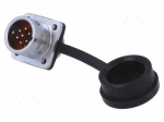 Connector: circular | socket | male | PIN: 7 | IP67 | SF12 | 5A | 125V