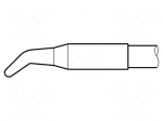 Tip | bent conical | 1.7mm | longlife | for soldering station