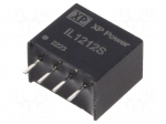 Converter: DC/DC | 2W | Uin: 12VDC | Uout: 12VDC | Iout: 168mA | SIP | THT