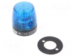 Signaller: lighting | continuous light | blue | NE-A | 24VDC | IP65