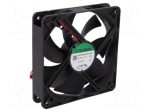 Fan: DC | axial | 24VDC | 120x120x25mm | 127.42m3/h | 34dBA | ball | 24AWG