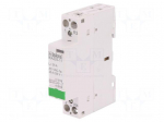 Contactor: 2-pole installation | 25A | 230VAC | NC + NO | IKA