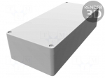 Enclosure: multipurpose | X: 160mm | Y: 360mm | Z: 90mm | 1590Z | natural