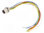 Connector: M12 | PIN: 8 | straight | 2A | 60V | IP68