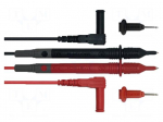 Test leads | Inom: 10A | Len: 0.8m | test leads x2 | black,red