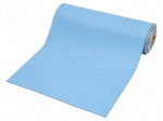 Mat: bench | ESD | blue (bright) | L: 10m | Width: 0.9m | Thick: 2mm