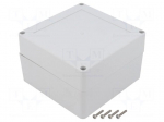 Enclosure: multipurpose | X: 120mm | Y: 120mm | Z: 75mm | ZP | ABS