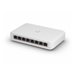 Switch|UBIQUITI|Lite 8 PoE|Type L2|Desktop/pedestal|8x10Base-T / 100Base-TX / 1000Base-T|PoE+ ports 4|USW-LITE-8-POE