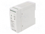 Power supply: switching | for DIN rail | 40W | 24VDC | 1.67A | IP20