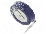 Supercapacitor | THT | 330mF | 5.5VDC | -20&divide;80% | &Oslash;11.5x5.2mm | 50&Omega; | KR