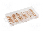 Copper pads | copper | 110pcs.