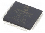 IC: PIC microcontroller | 256kB | 32MHz | SMD | TQFP100 | PIC24 | in-tray