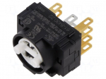 Contact block | 61 | connectors | Contacts: NO x3 | 250VAC | 5A