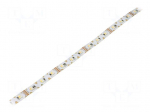 LED tape | RGBW | 5050 | LED/m: 48 | 12mm | white PCB | IP20 | 120&deg; | 15W/m