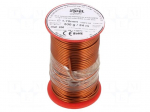Coil wire | single coated enamelled | 1.7mm | 0.5kg | -65&divide;200&deg;C