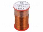 Coil wire | double coated enamelled | 0.4mm | 0.5kg | -65&divide;200&deg;C