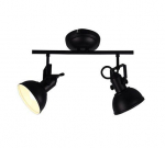Trio-Lighting Gina 2-pc E14 matt black virziena gaismeklis