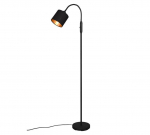 Trio Tommy stāvlampa 1-pc E14 matt black/gold  R46331079 4017807502992