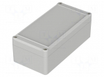 Enclosure: multipurpose | X: 80mm | Y: 160mm | Z: 57mm | EUROMAS II | grey
