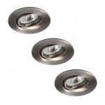 PHILIPS 59463/17/16 VIRGO recessed nickel 3x35W 230V gaismeklis