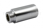 Vītnes pagarinātājs MF1/2"25mm, hromēts Vītnes pagarinātājs MF, hromēts