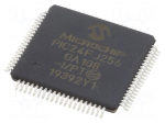 IC: PIC microcontroller | 256kB | 32MHz | SMD | TQFP80 | PIC24 | in-tray