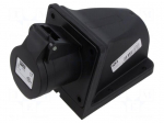 Connector: AC supply 3-phase | socket | female | 20A | 277VAC | IP44