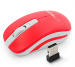Klaviatuurid ja hiired // Arvuti hiired // EM126WR Esperanza mysz bezprz. 2.4ghz 4d opt. usb uranus czerwono/biała
