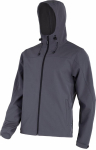 Jalan&otilde;ud, t&ouml;&ouml;riided | Isikukaitsevahendid // T&ouml;&ouml;-, kaitse-, k&otilde;rgn&auml;htavusega riided // Kurtka softshell z kapt. szara, "m", ce, lahti