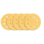 T&ouml;&ouml;riistad ja m&otilde;&otilde;teseadmed // Liivapaber | Lihvimis- ja poleerimisabratsiivid // Papier ścierny na rzep 180 mm, K120, 5 szt., z 8 otworami do szlifierki 59G263