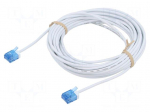 Patch cord | U/UTP | Cat: 6a | RJ45 plug,both sides | stranded | Cu